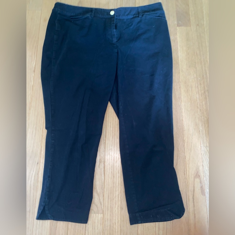 White House Black Market capris size 14
